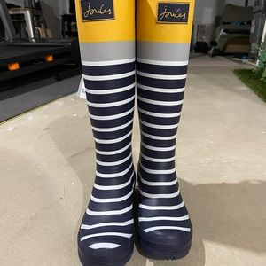 Joules Welly Printed Rain Boot Size 5